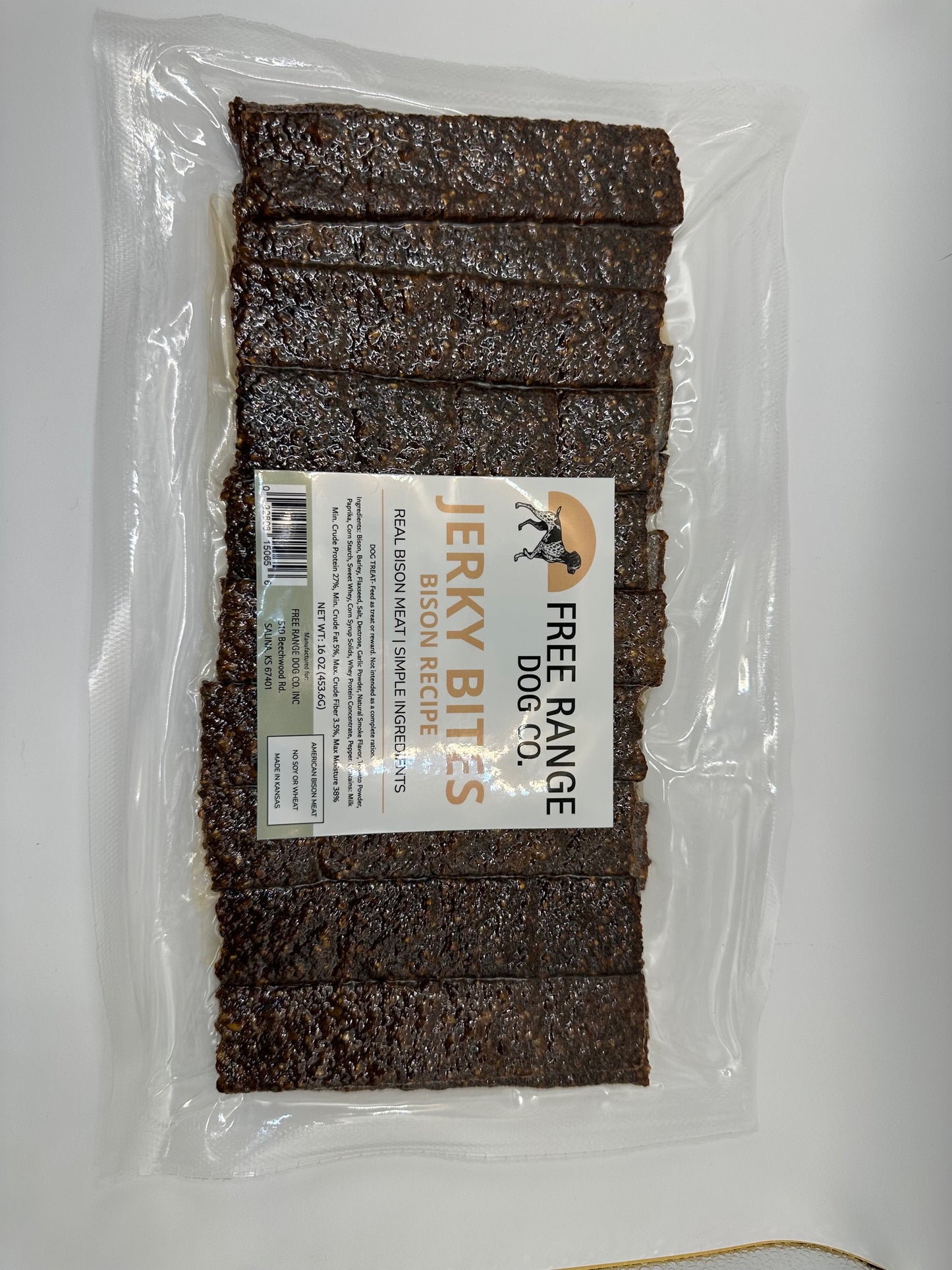 Bison Bites - 30 Pound Case - 16 ounce packages (Wholesale)